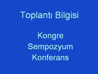 Tamamlayıcı Terapiler Kongresi